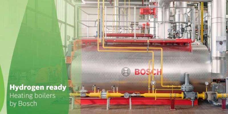 Empresa Bosch promueve el hidrógeno verde en calderas